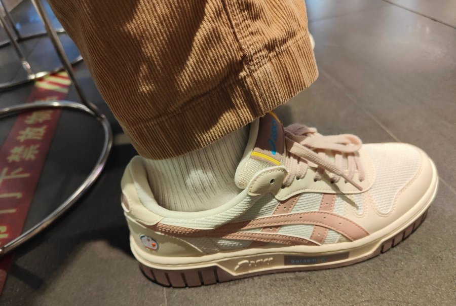 Giày Asics x Doraemon Court Mz Shoes 'Cream White' 1203A353-101 - Ảnh 2