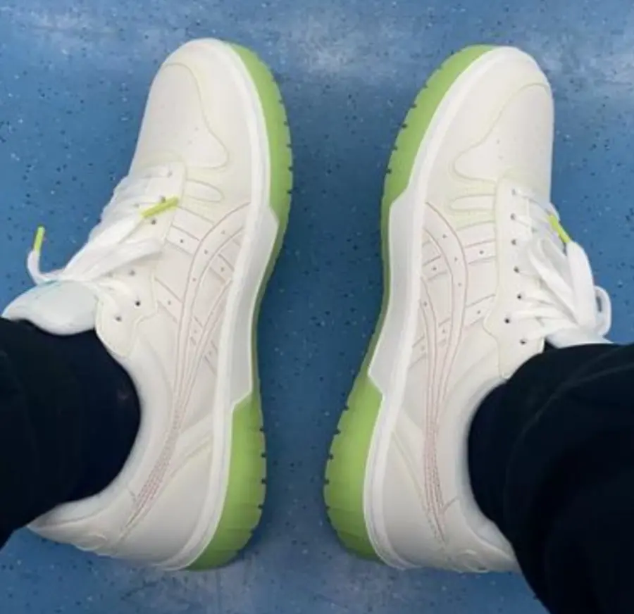 Giày Asics Court Mz Sneakers 'White Green' 1203A127-102 - Ảnh 4