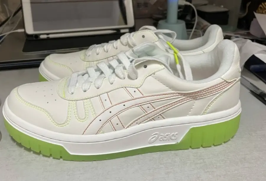 Giày Asics Court Mz Sneakers 'White Green' 1203A127-102 - Ảnh 5