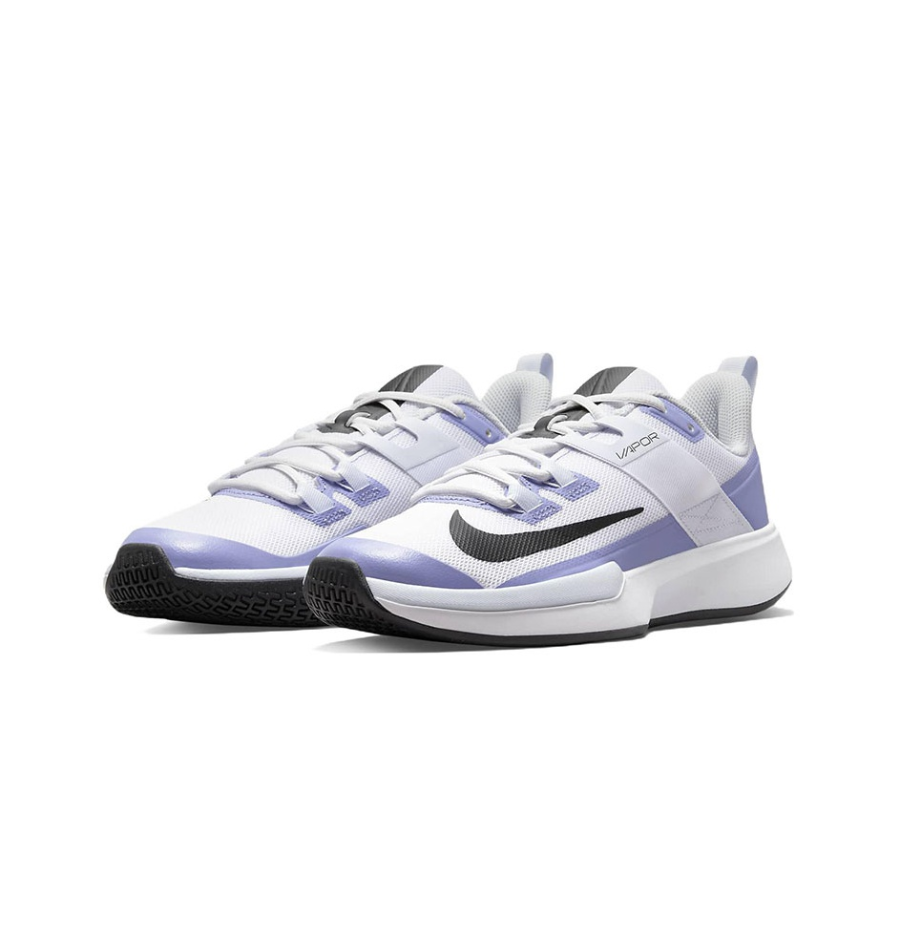 Giày Nike Court Vapro Lite 'White Purple' DC3431-500 - Ảnh 4