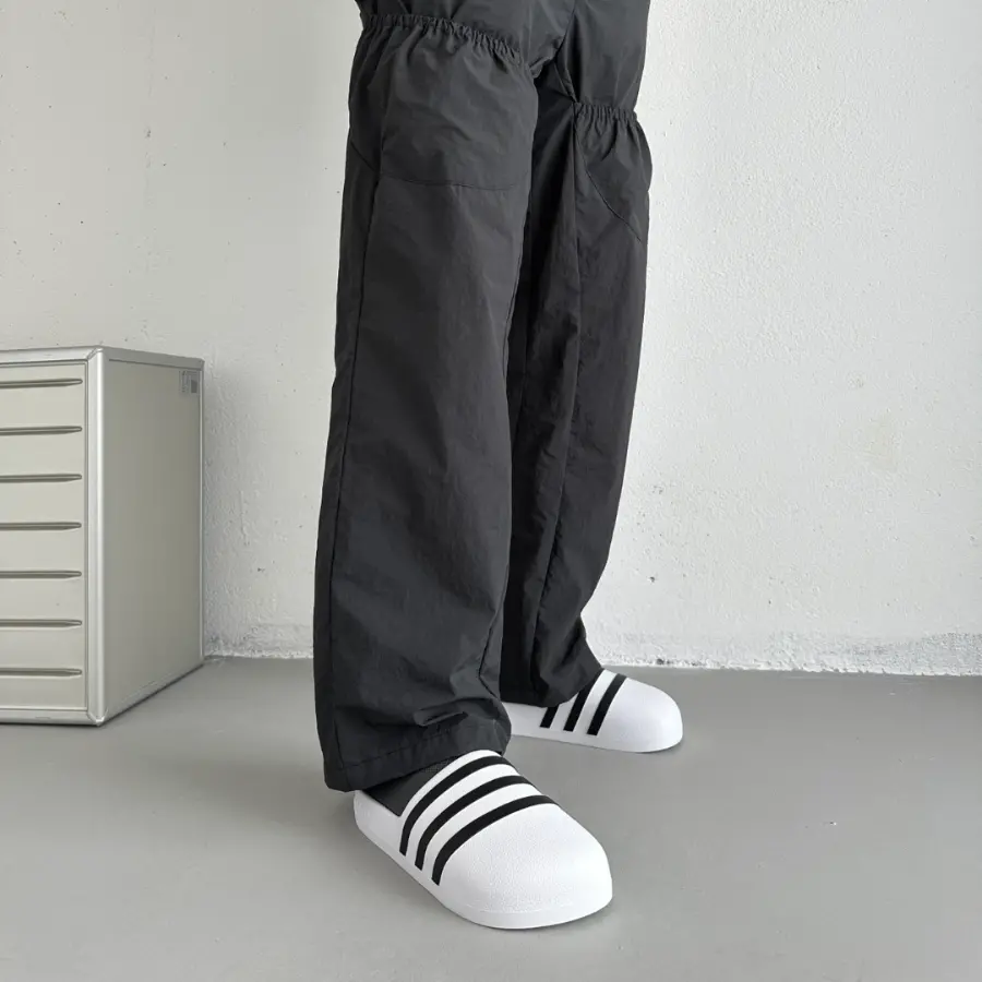 Alternative view of Dép Adidas Adifom Adilette Slide 'Cloud White' HQ7219