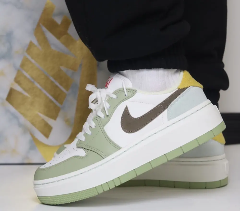 Alternative view of Giày Nike Air Jordan 1 Elevate Low SE ‘Horsehair Brown’ FD4326-121