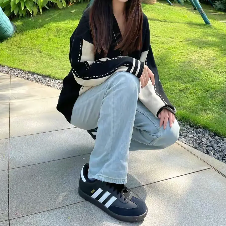 Giày Adidas Samba Classic 'Black Gum' 034563 - Ảnh 5