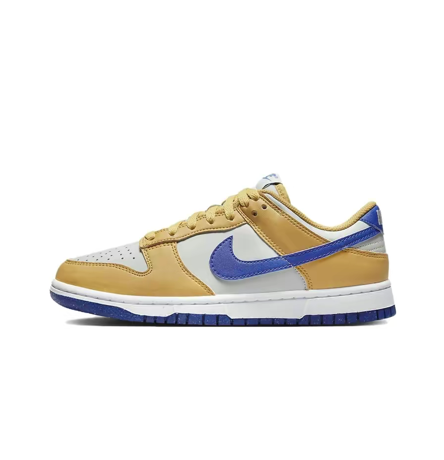 Giày Nike Dunk Low Next Nature Wheat Gold Royal (Women's) DN1431-700 - Ảnh 6
