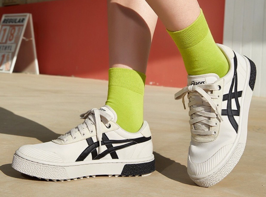 Giày Asics Court Trail 'Cream Black' 1203A364-021 - Ảnh 3