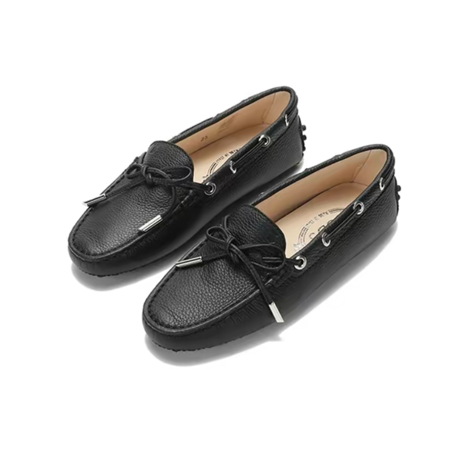 Giày Tod’s Gommino Driving Shoes In Leather Black XXW0FW050305J19998 - Ảnh 4