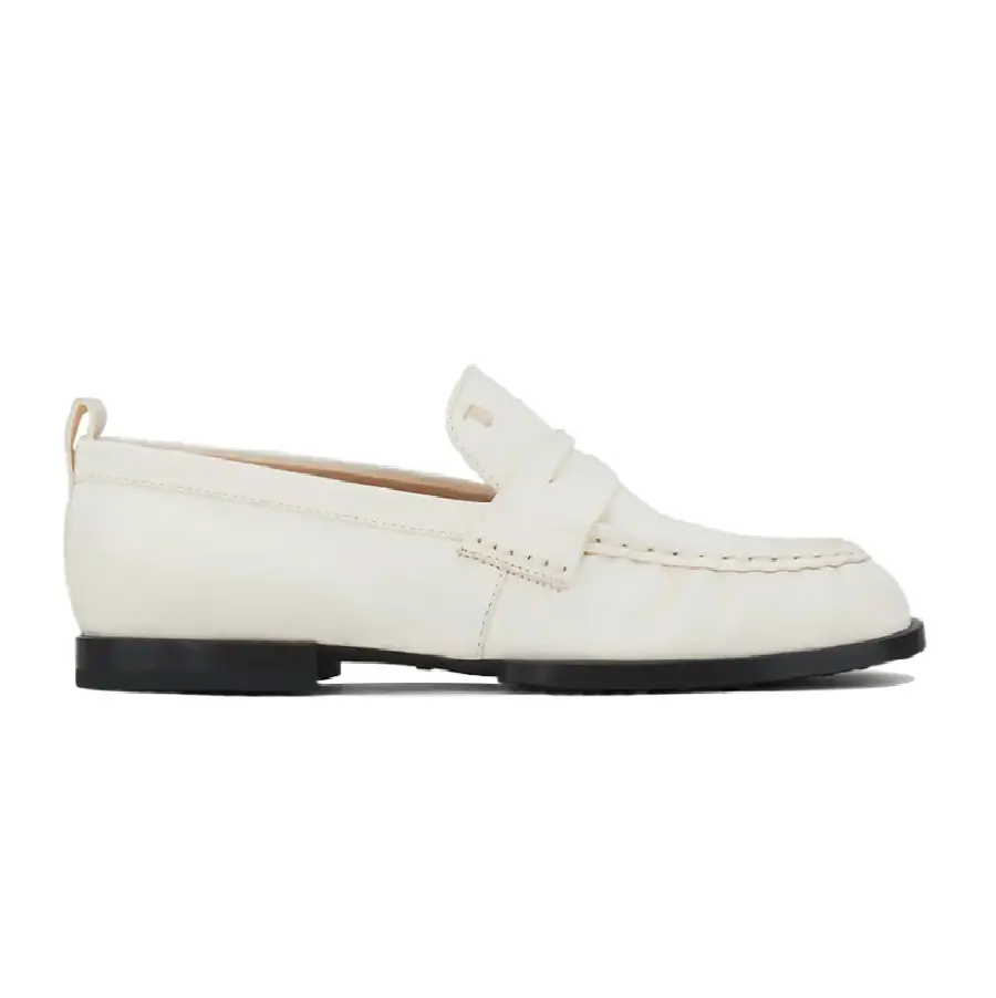Giày Tod’s Woman White Loafers in Leather XXW02E0EC60PHXC016