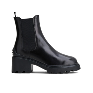 Giày Tod’s Woman Black Ankle Boots in Leather XXW08D0EA11AKTB999