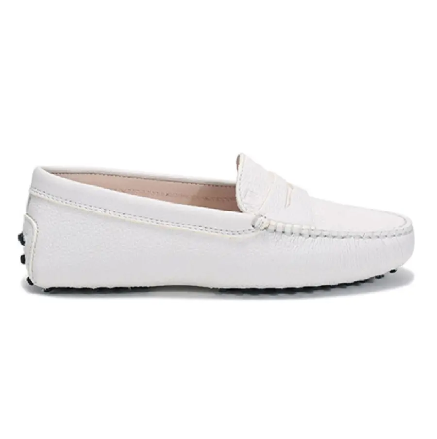 Giày Tod’s Gommino Driving Leather White XXW00G000105J1B015