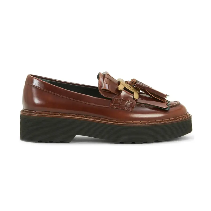 Giày Tod’s KATE LOAFERS IN LEATHER IN BROWN XXW80C0DF40SHAYX01