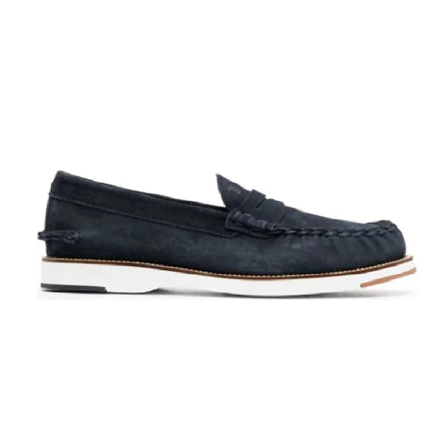 Giày Tod’s Loafers In Suede Blue XXM02G0EG80RE0U805