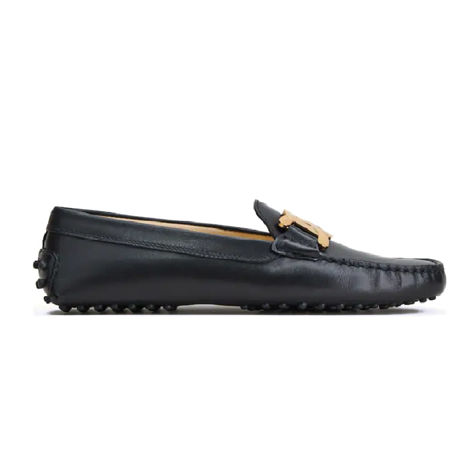 Giày Tod’s Kate chain-embellished leather loafers XXW00G0DE50D90B999