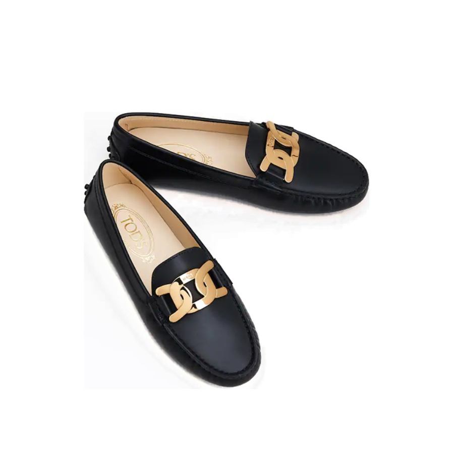 Giày Tod’s Kate chain-embellished leather loafers XXW00G0DE50D90B999 - Ảnh 6