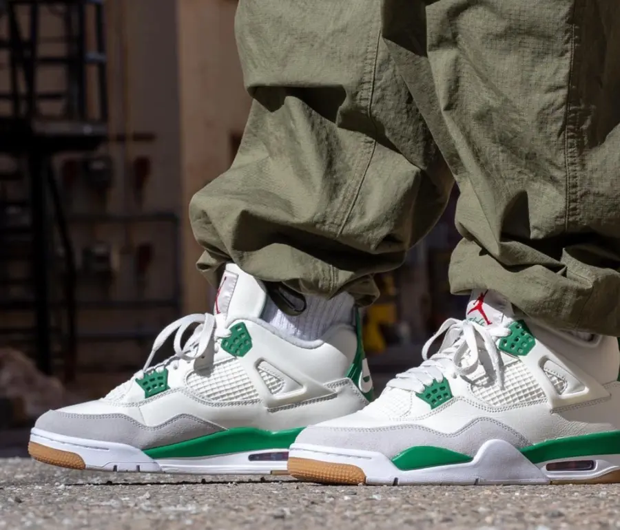 Giày Nike Air Jordan 4 Retro 'Pine Green' DR5415-103 - Ảnh 5
