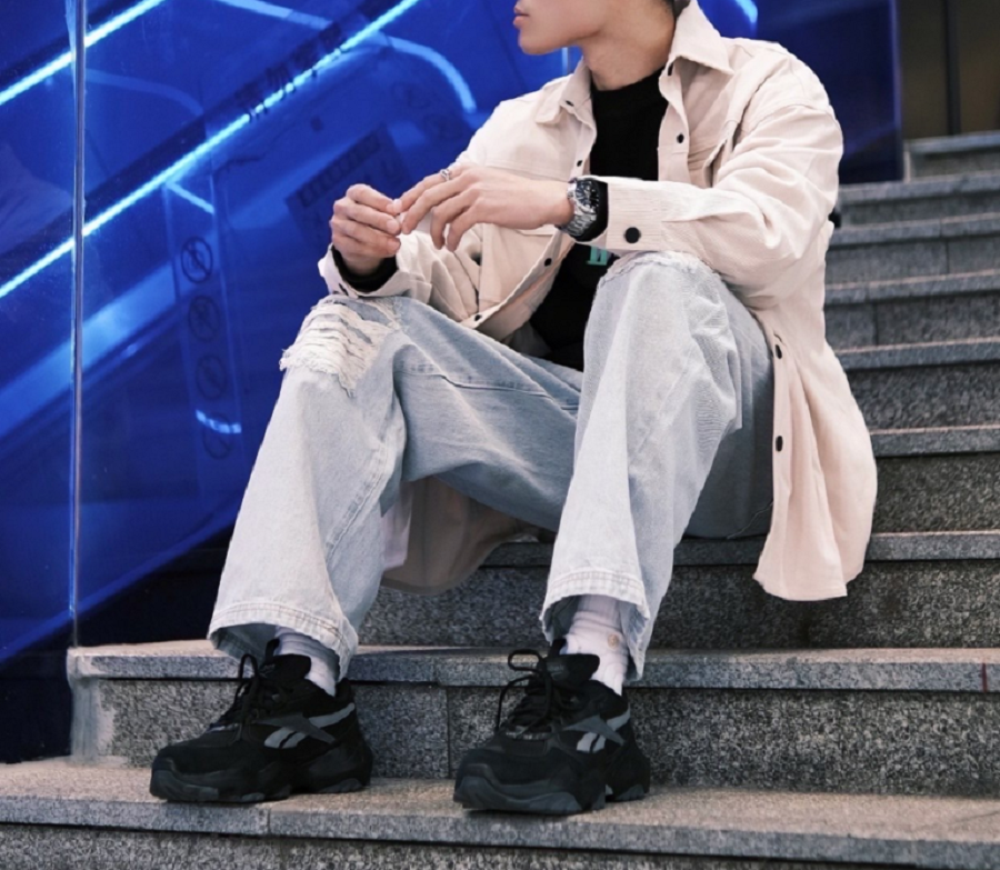 Giày Reebok Fluffipuff ‘Black’ HP7489 - Ảnh 2