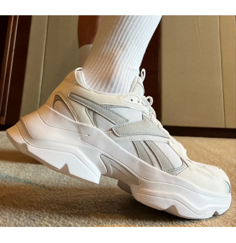 Giày Reebok Royal Bridge 4 ‘White Grey’ GV7139 - Ảnh 4