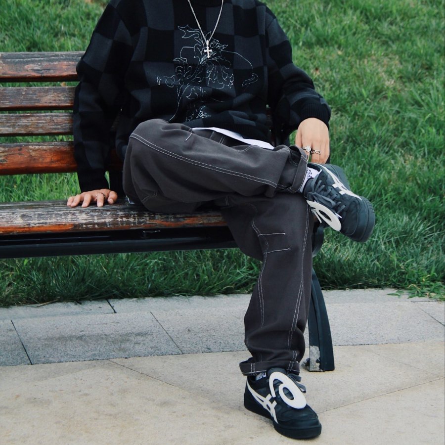 Giày Asics Chemist Creations x All Court Alpha-S 'Black' 1203A160-001 - Ảnh 5