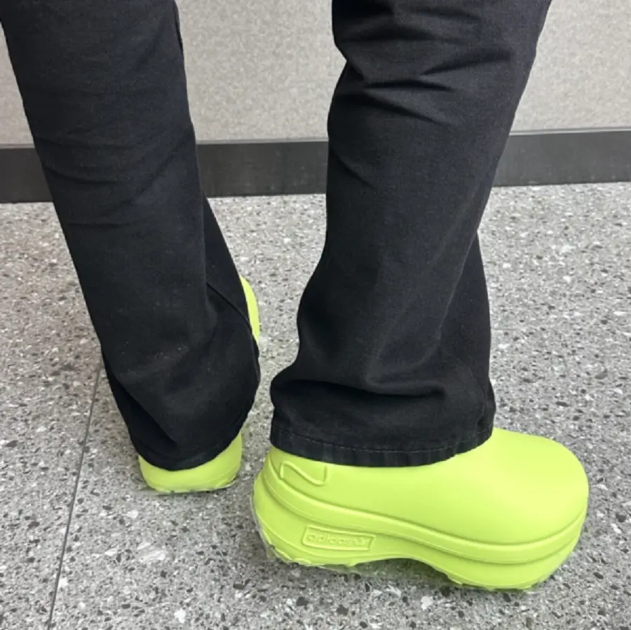 Dép Adidas adiFOM Stan Smith Mule ‘Neon’ IE7050 - Ảnh 4