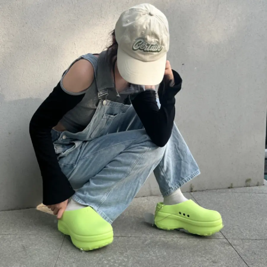 Dép Adidas adiFOM Stan Smith Mule ‘Neon’ IE7050 - Ảnh 3