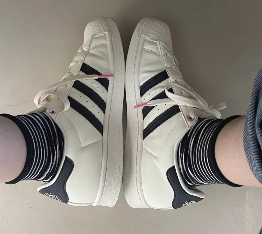 Giày Adidas Superstar X André Saraiva ‘Cream’ GZ1753 - Ảnh 3