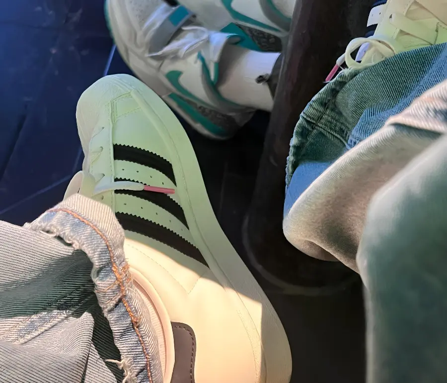 Alternative view of Giày Adidas Superstar X André Saraiva ‘Cream’ GZ1753