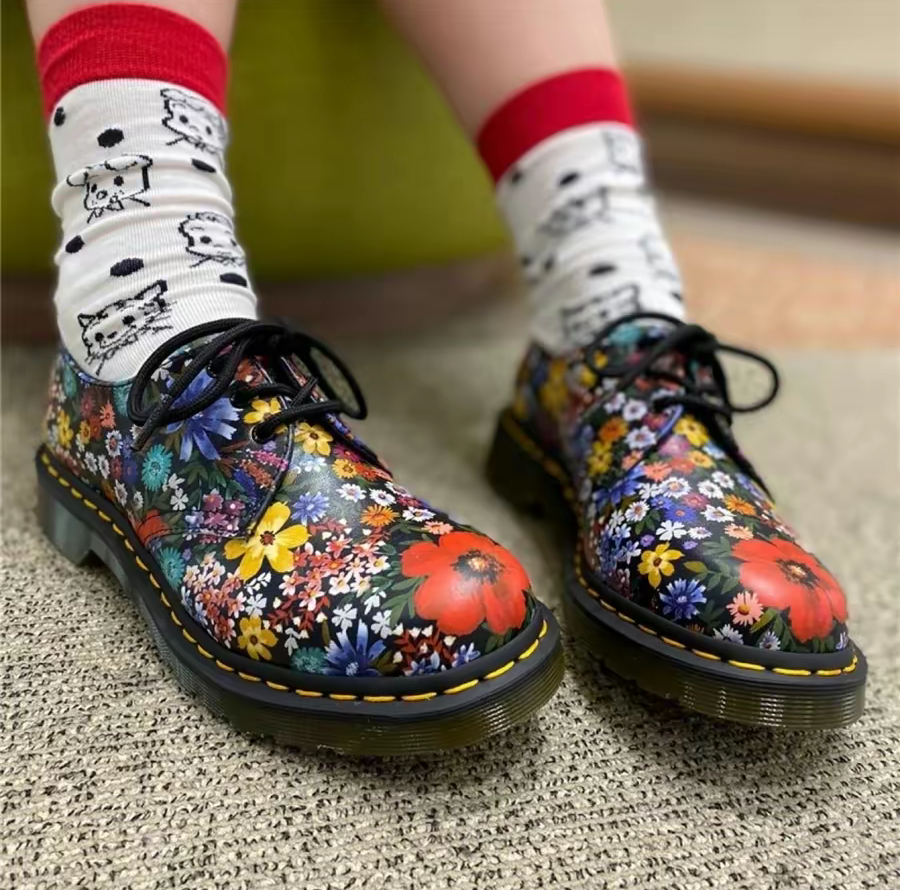 Giày Dr.Martens 1461 Women's Floral Oxford 'Muti Wanderlust' 26110102 - Ảnh 5