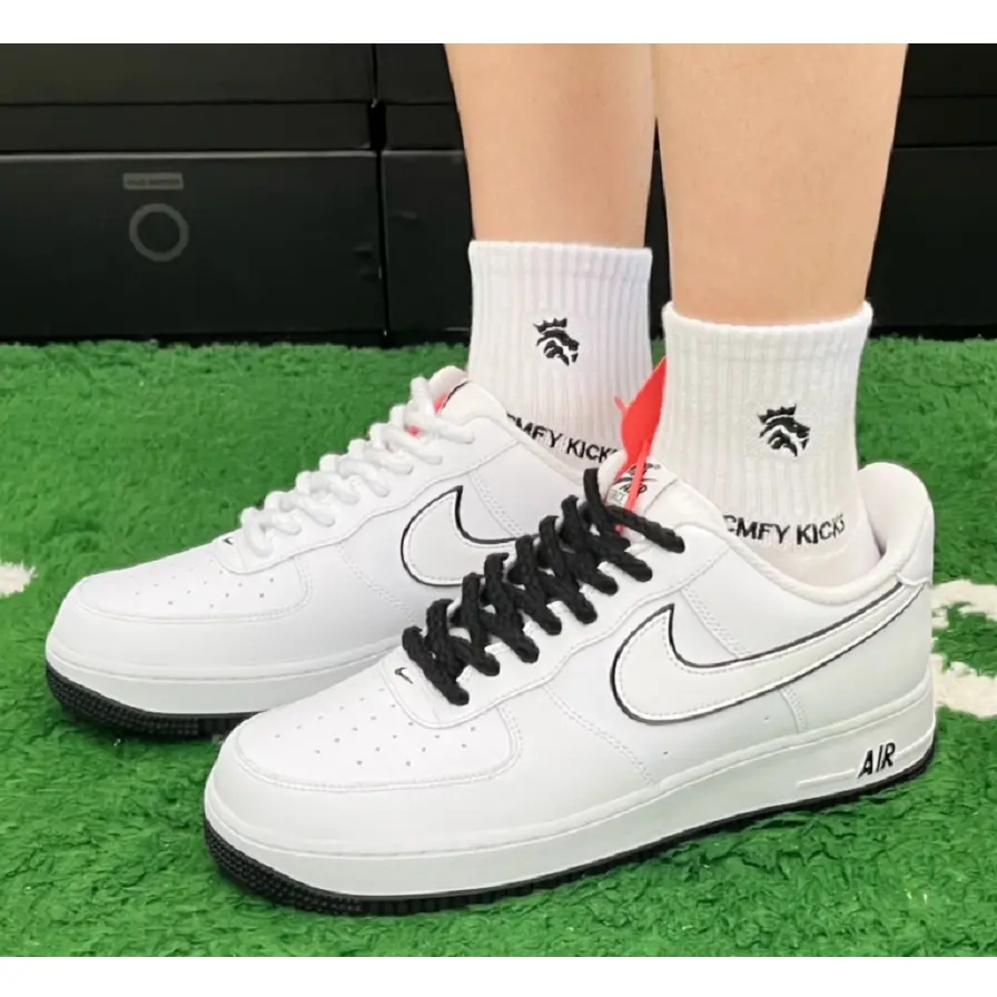 Giày Nike Air Force 1 ’07 ‘White Black’ DV0788-103 - Ảnh 5