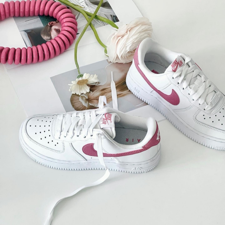 Giày Nike Air Force 1 Low ‘White Desert Berry’ DQ7569-101 - Ảnh 4