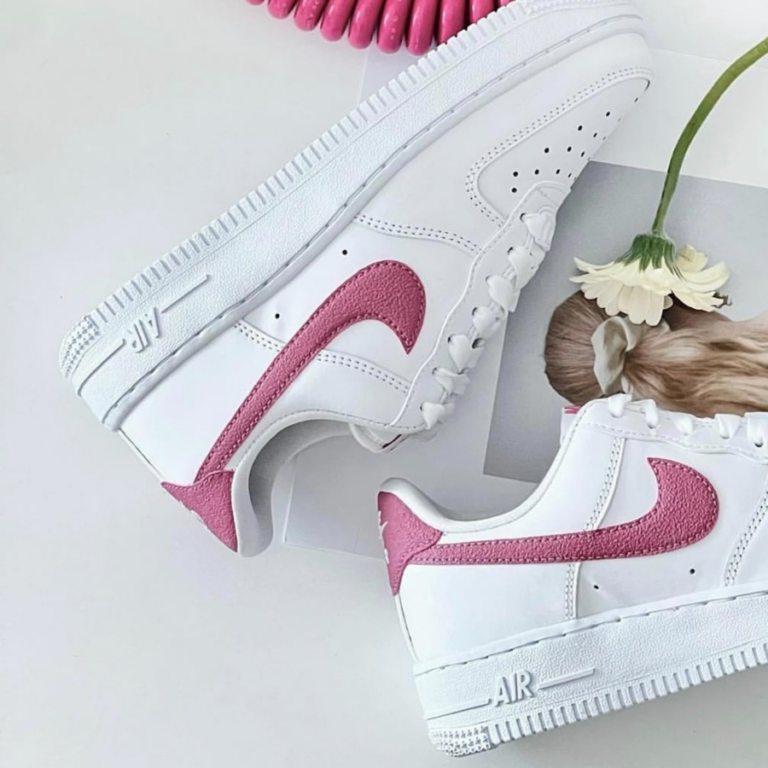 Giày Nike Air Force 1 Low ‘White Desert Berry’ DQ7569-101 - Ảnh 5