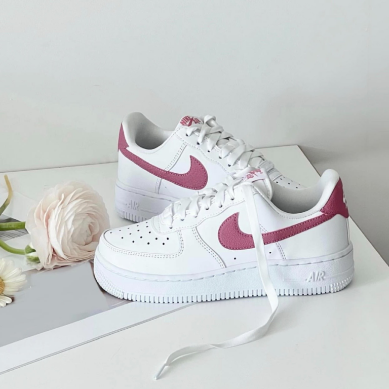 Giày Nike Air Force 1 Low ‘White Desert Berry’ DQ7569-101 - Ảnh 6