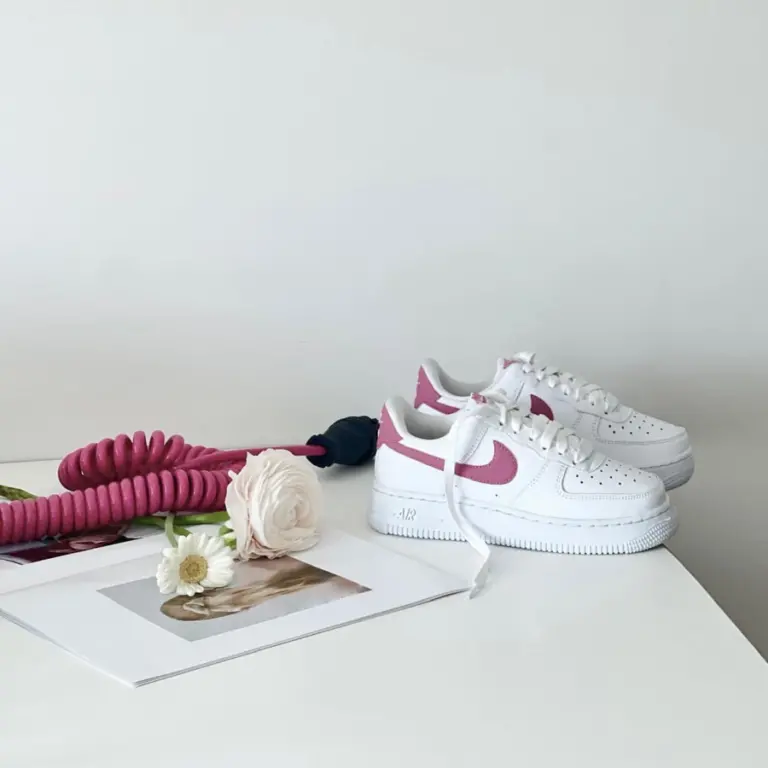 Giày Nike Air Force 1 Low ‘White Desert Berry’ DQ7569-101 - Ảnh 7