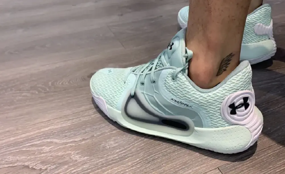 Alternative view of Giày Under Armour Spawn 2 'Light Blue Mint' 3022626-404