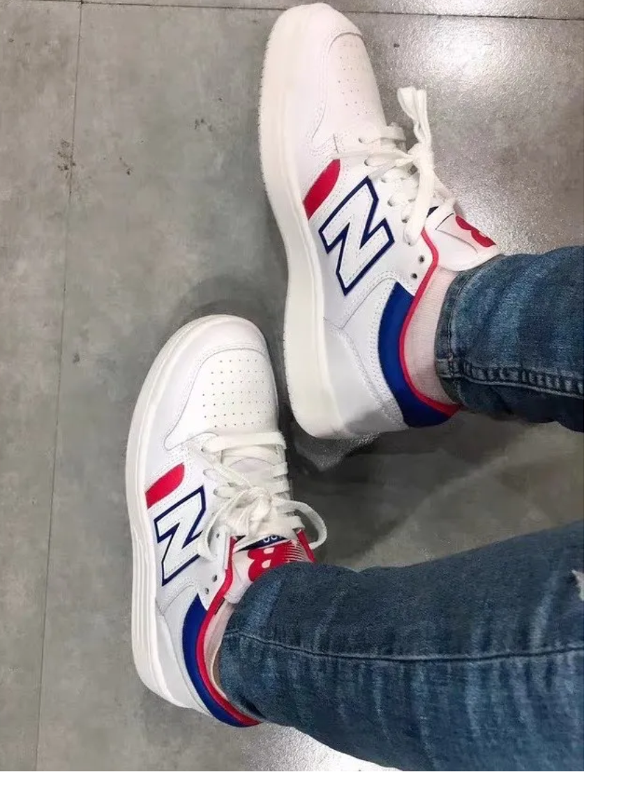 Giày New Balance 480 Low 'White Red Blue' BB480LAA - Ảnh 3
