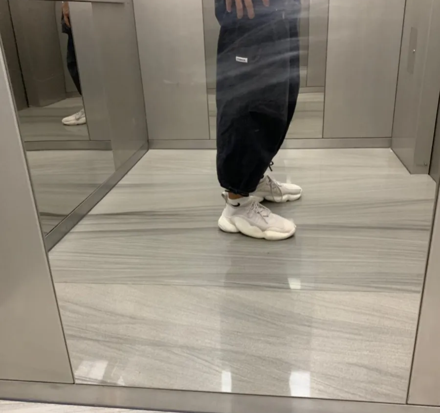 Giày Adidas Crazy BYW 2 'Grey White' BD8003 - Ảnh 4