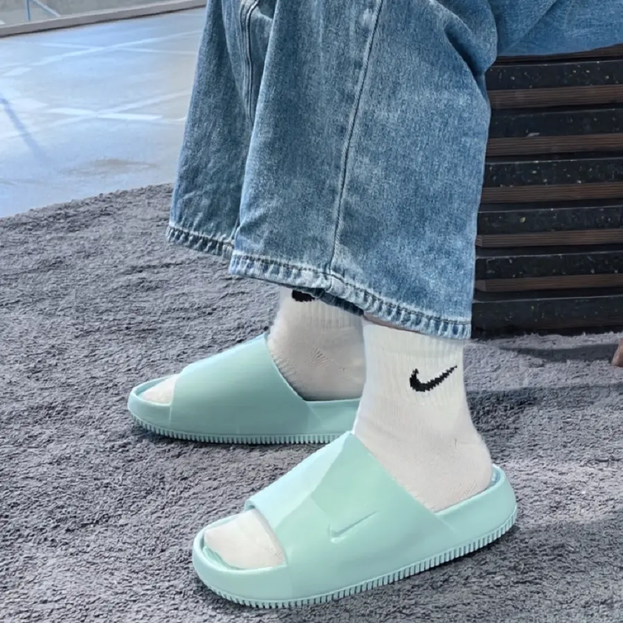 Dép Nike Wmns Calm Slide ‘Jade Ice’ DX4816-300 - Ảnh 3