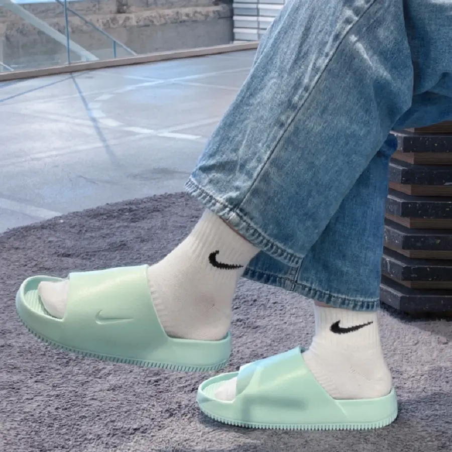 Alternative view of Dép Nike Wmns Calm Slide ‘Jade Ice’ DX4816-300
