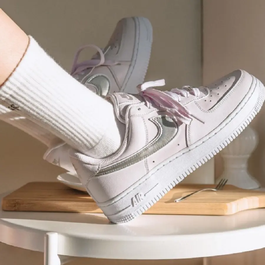 Giày Nike Air Force 1 ‘Venice Metallic Silver’ DD1523-500 - Ảnh 7