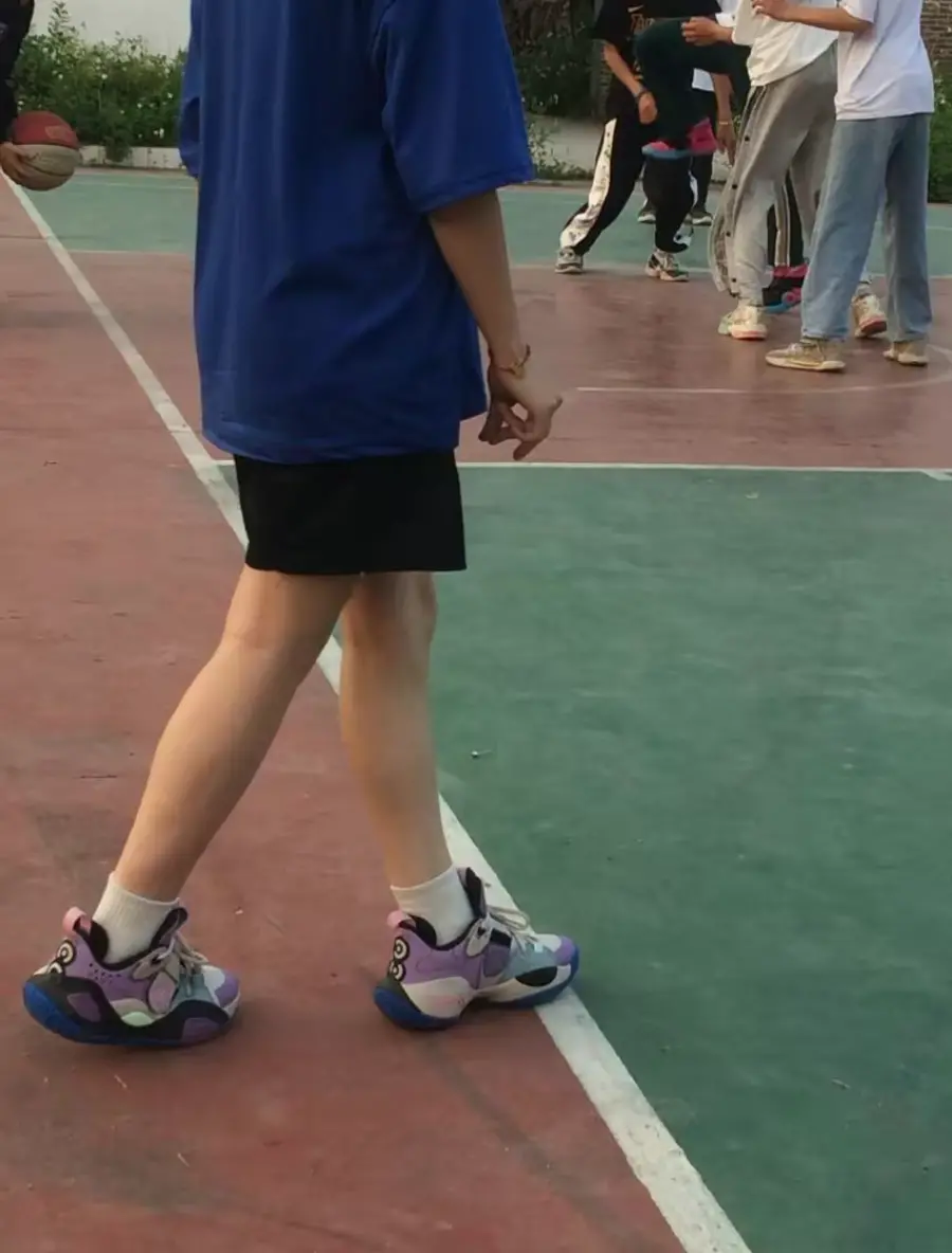 Alternative view of Giày Lining The Whole City 'Gray Purple Black 'ABPQ033-2