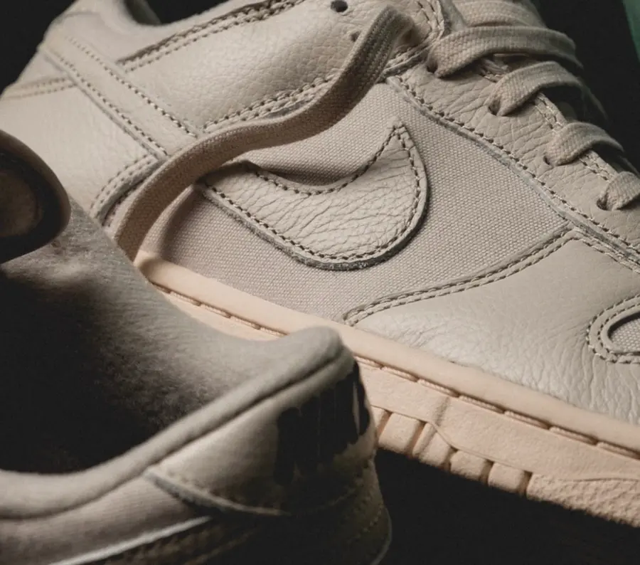 Giày Nike Dunk Low Retro PRM 'Light Orewood Brown' DZ2538-100 - Ảnh 3