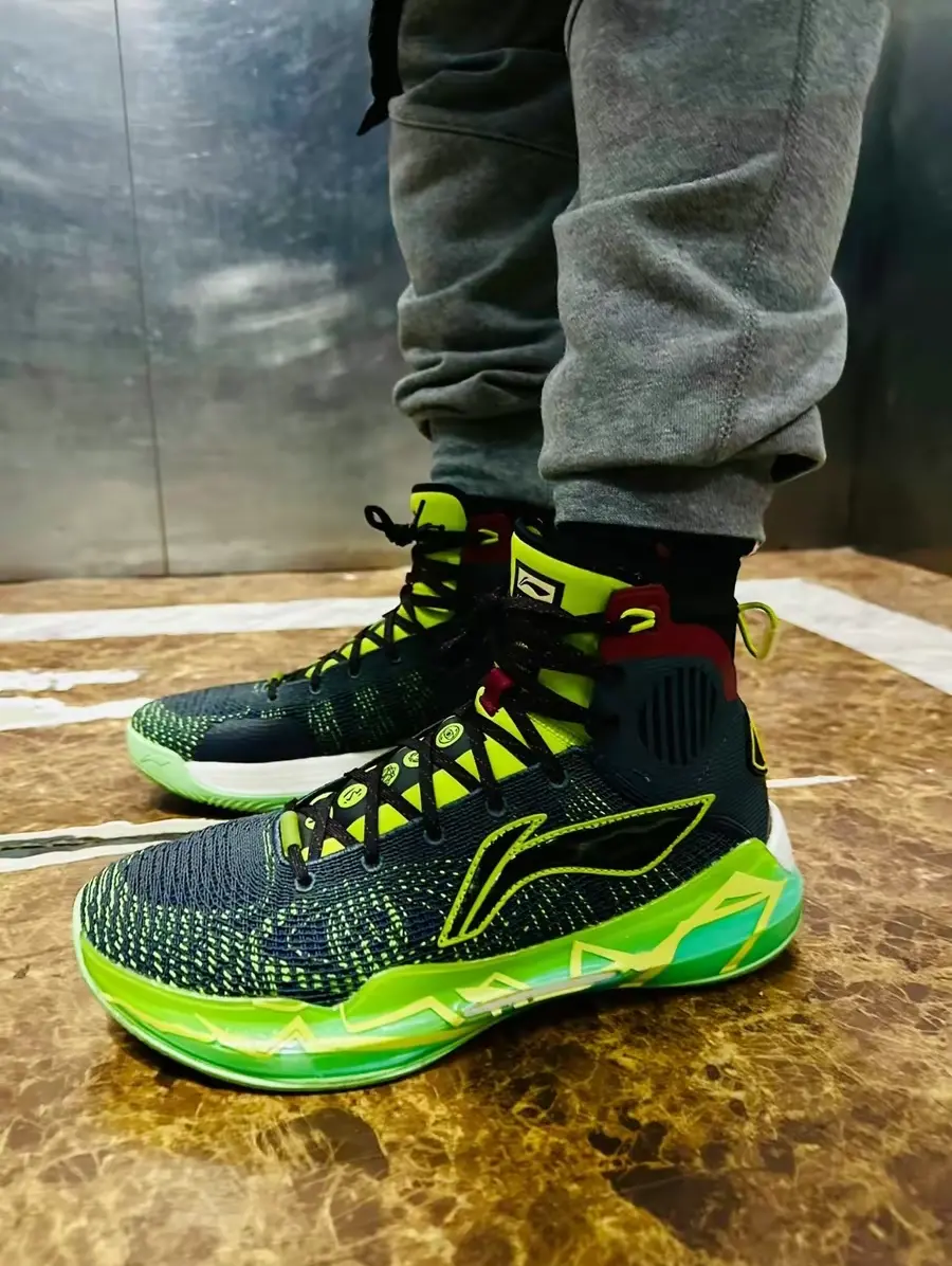 Giày Marvel x Li Ning Yu Shuai 13 XIII Boom High ABAP065-18 - Ảnh 3
