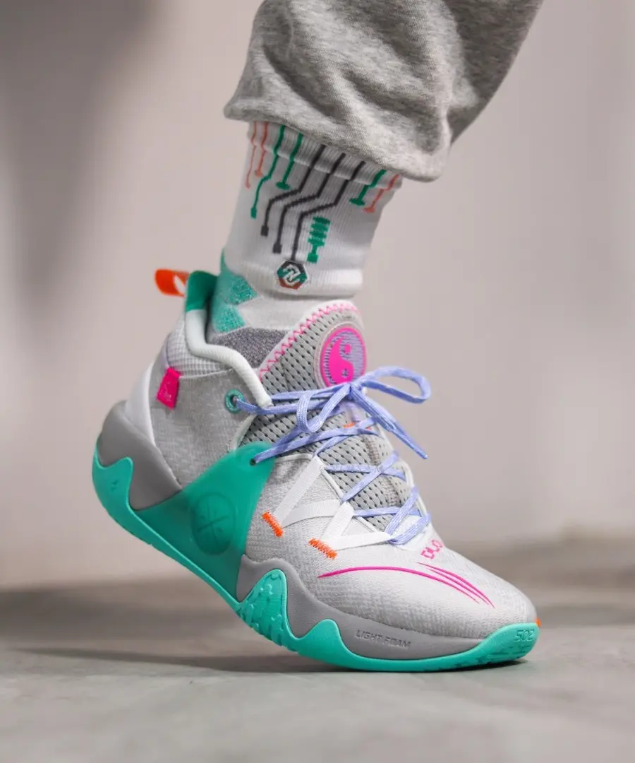 Alternative view of Giày Lining Wade DLO Ice 'Grey' ABPS007-1