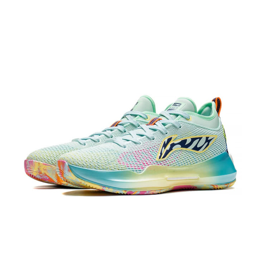 Giày Ling Water Wave Green Support Stable Practical ABAQ013-17 - Ảnh 2