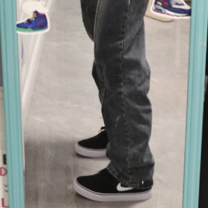 Alternative view of Giày Nike Chron 2 Canvas SB ‘Black White’ DM3494-001