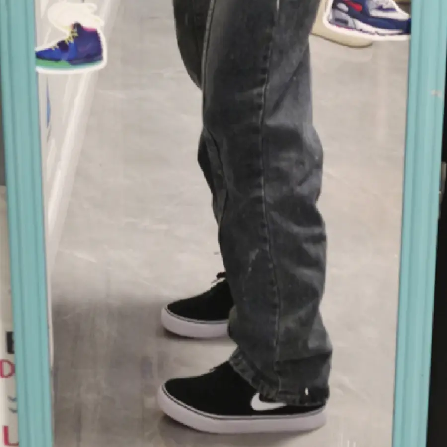 Alternative view of Giày Nike Chron 2 Canvas SB ‘Black White’ DM3494-001