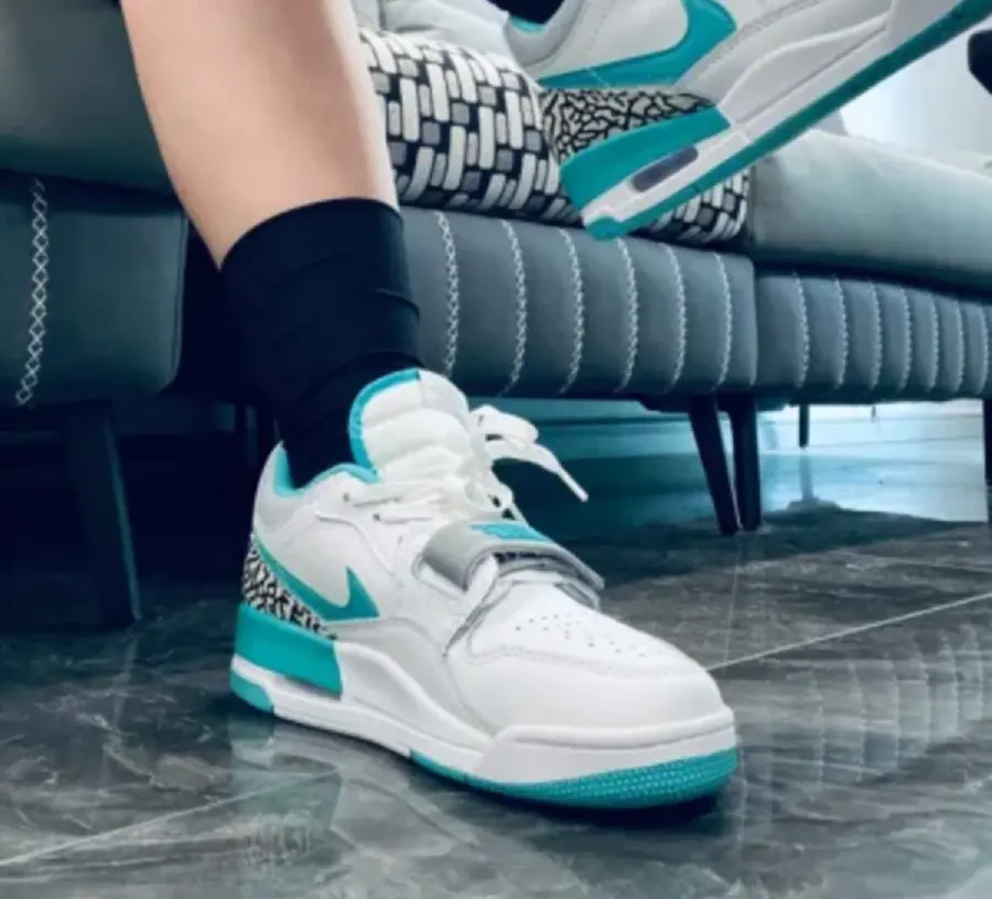 Giày Nike Jordan Legacy 312 Low ‘White Turquois’ CD7069-130 - Ảnh 4