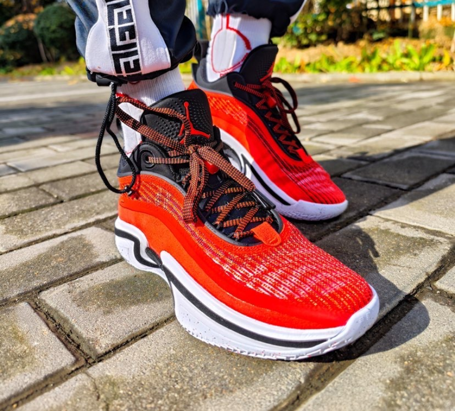 Giày Nike Air Jordan 36 Low 'Flipped Infrared' DH0832-660 - Ảnh 2