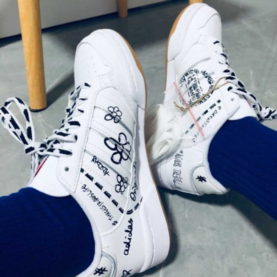 Giày Adidas Continental 80 ‘Sharpie Pack White’ GV9797 - Ảnh 3