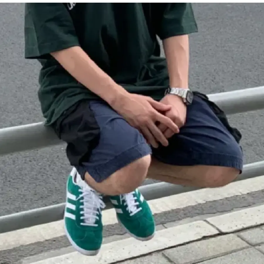 Giày Adidas Originals Gazelle ‘Green’ FU9672 - Ảnh 4