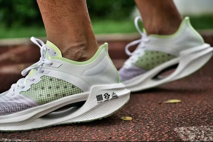 Giày Li Ning Jueying Essential 'White Green' ARHQ258-3 - Ảnh 4