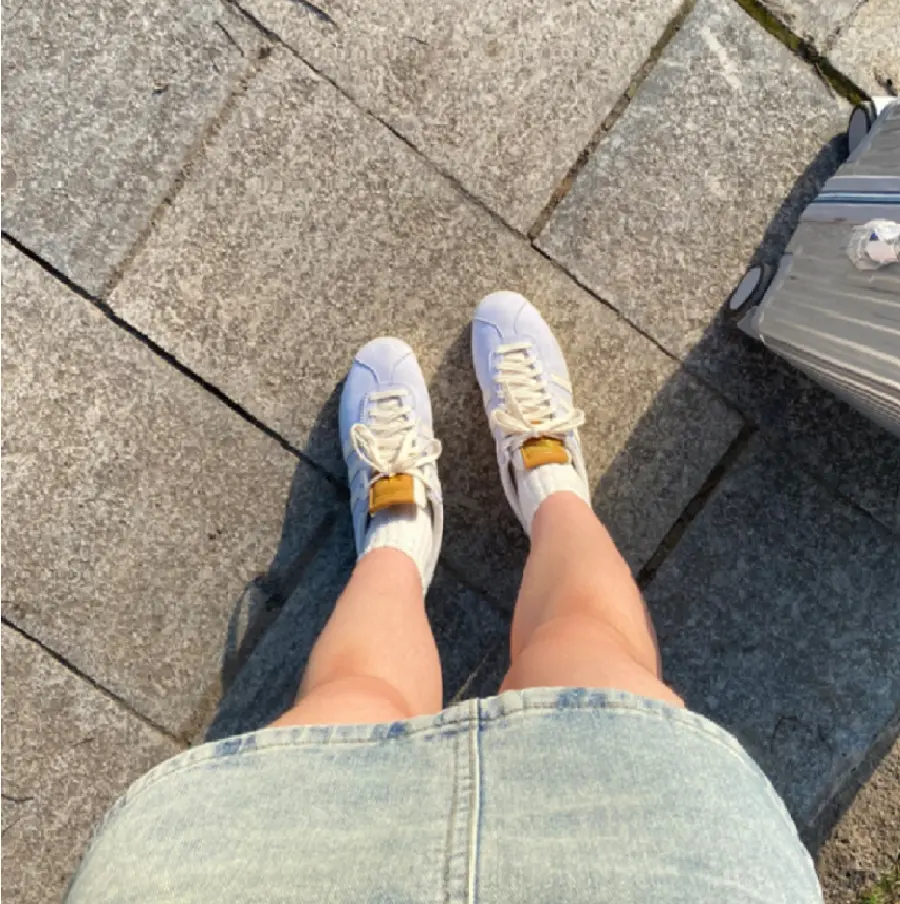 Alternative view of Giày Adidas Gazelle Vintage ‘Halo Blue Mesa’ H02230